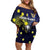 Personalized United States Virgin Islands Family Matching Off Shoulder Short Dress and Hawaiian Shirt Eagle Bird Unique Style - Wonder Print Shop