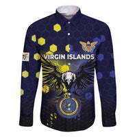 Personalized United States Virgin Islands Family Matching Puletasi and Hawaiian Shirt Eagle Bird Unique Style - Wonder Print Shop