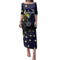 Personalized United States Virgin Islands Family Matching Puletasi and Hawaiian Shirt Eagle Bird Unique Style - Wonder Print Shop