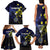Personalized United States Virgin Islands Family Matching Tank Maxi Dress and Hawaiian Shirt Eagle Bird Unique Style - Wonder Print Shop