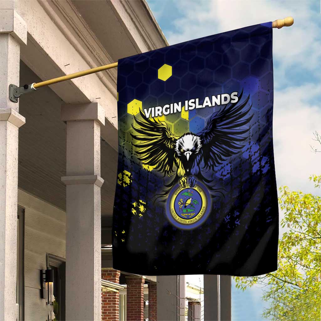 United States Virgin Islands Garden Flag Eagle Bird Unique Style - Wonder Print Shop