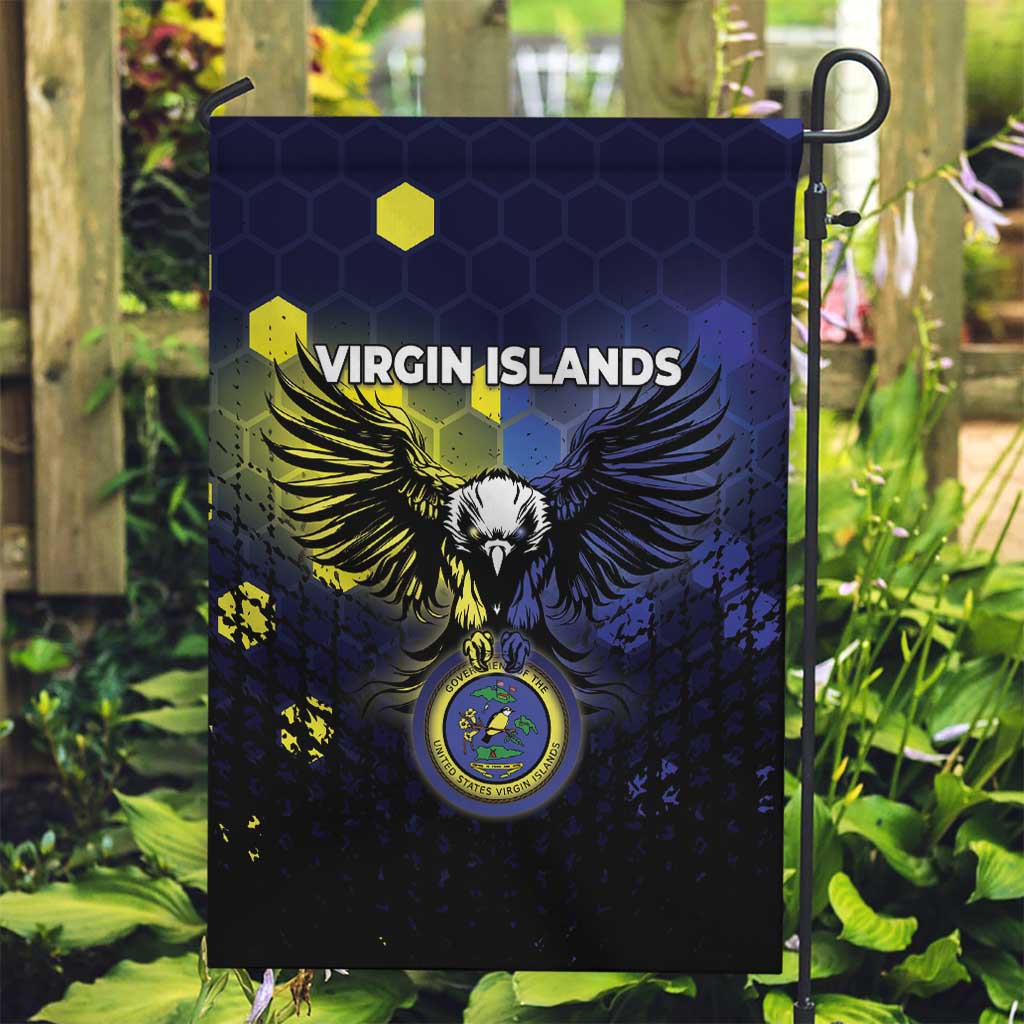 United States Virgin Islands Garden Flag Eagle Bird Unique Style - Wonder Print Shop