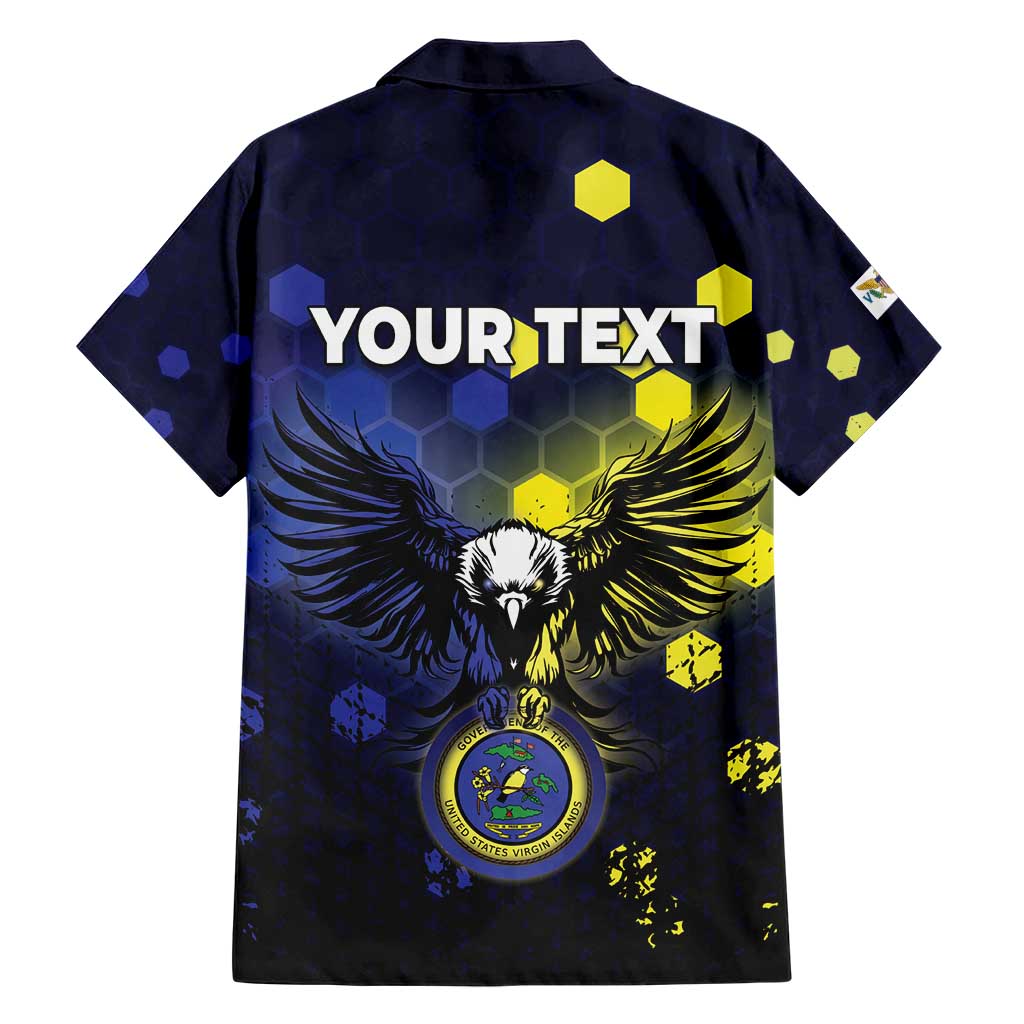 Personalized United States Virgin Islands Hawaiian Shirt Eagle Bird Unique Style - Wonder Print Shop