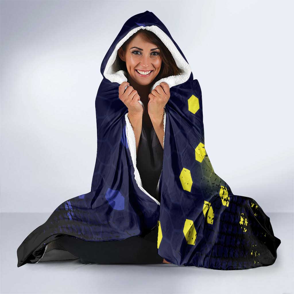 United States Virgin Islands Hooded Blanket Eagle Bird Unique Style - Wonder Print Shop
