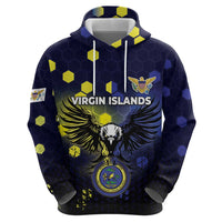 Personalized United States Virgin Islands Hoodie Eagle Bird Unique Style - Wonder Print Shop