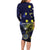 Personalized United States Virgin Islands Long Sleeve Bodycon Dress Eagle Bird Unique Style - Wonder Print Shop