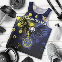 Personalized United States Virgin Islands Men Tank Top Eagle Bird Unique Style - Wonder Print Shop