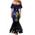 Personalized United States Virgin Islands Mermaid Dress Eagle Bird Unique Style - Wonder Print Shop