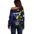 Personalized United States Virgin Islands Off Shoulder Sweater Eagle Bird Unique Style - Wonder Print Shop