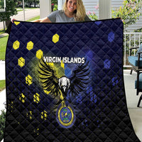 United States Virgin Islands Quilt Eagle Bird Unique Style - Wonder Print Shop