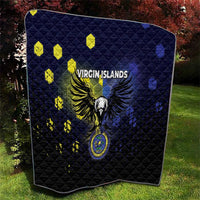 United States Virgin Islands Quilt Eagle Bird Unique Style - Wonder Print Shop
