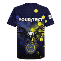 Personalized United States Virgin Islands Rugby Jersey Eagle Bird Unique Style - Wonder Print Shop