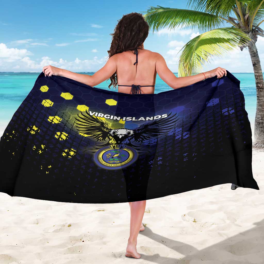 United States Virgin Islands Sarong Eagle Bird Unique Style - Wonder Print Shop