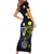 Personalized United States Virgin Islands Short Sleeve Bodycon Dress Eagle Bird Unique Style - Wonder Print Shop