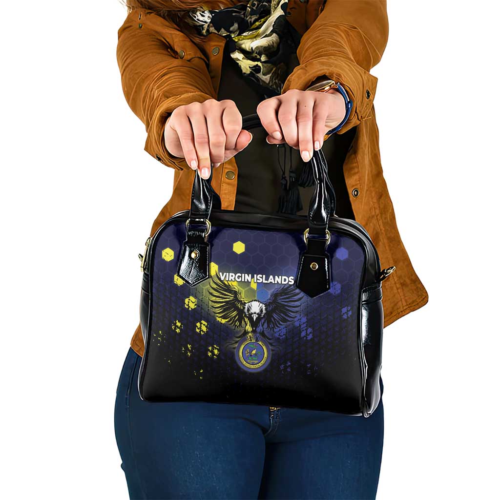 United States Virgin Islands Shoulder Handbag Eagle Bird Unique Style - Wonder Print Shop