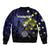 Personalized United States Virgin Islands Sleeve Zip Bomber Jacket Eagle Bird Unique Style - Wonder Print Shop
