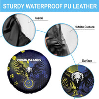 United States Virgin Islands Spare Tire Cover Eagle Bird Unique Style - Wonder Print Shop