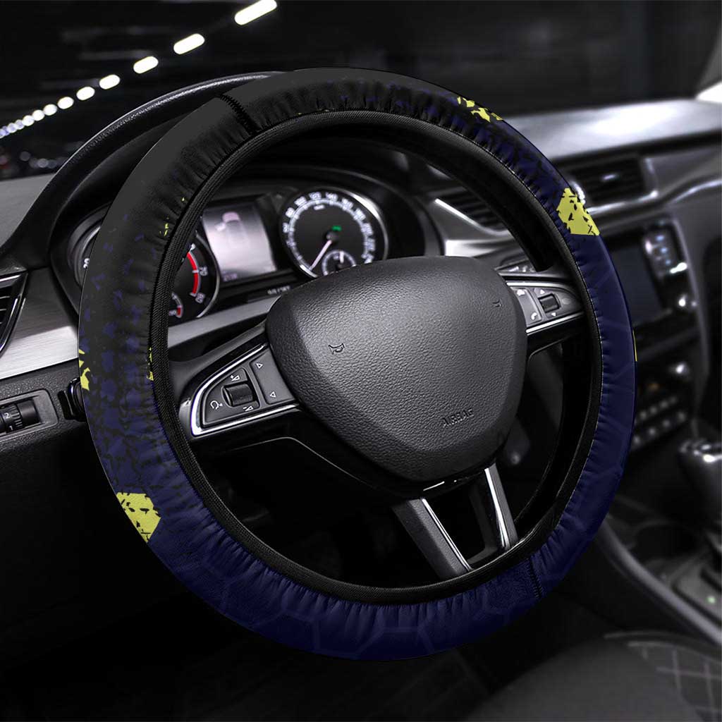 United States Virgin Islands Steering Wheel Cover Eagle Bird Unique Style - Wonder Print Shop