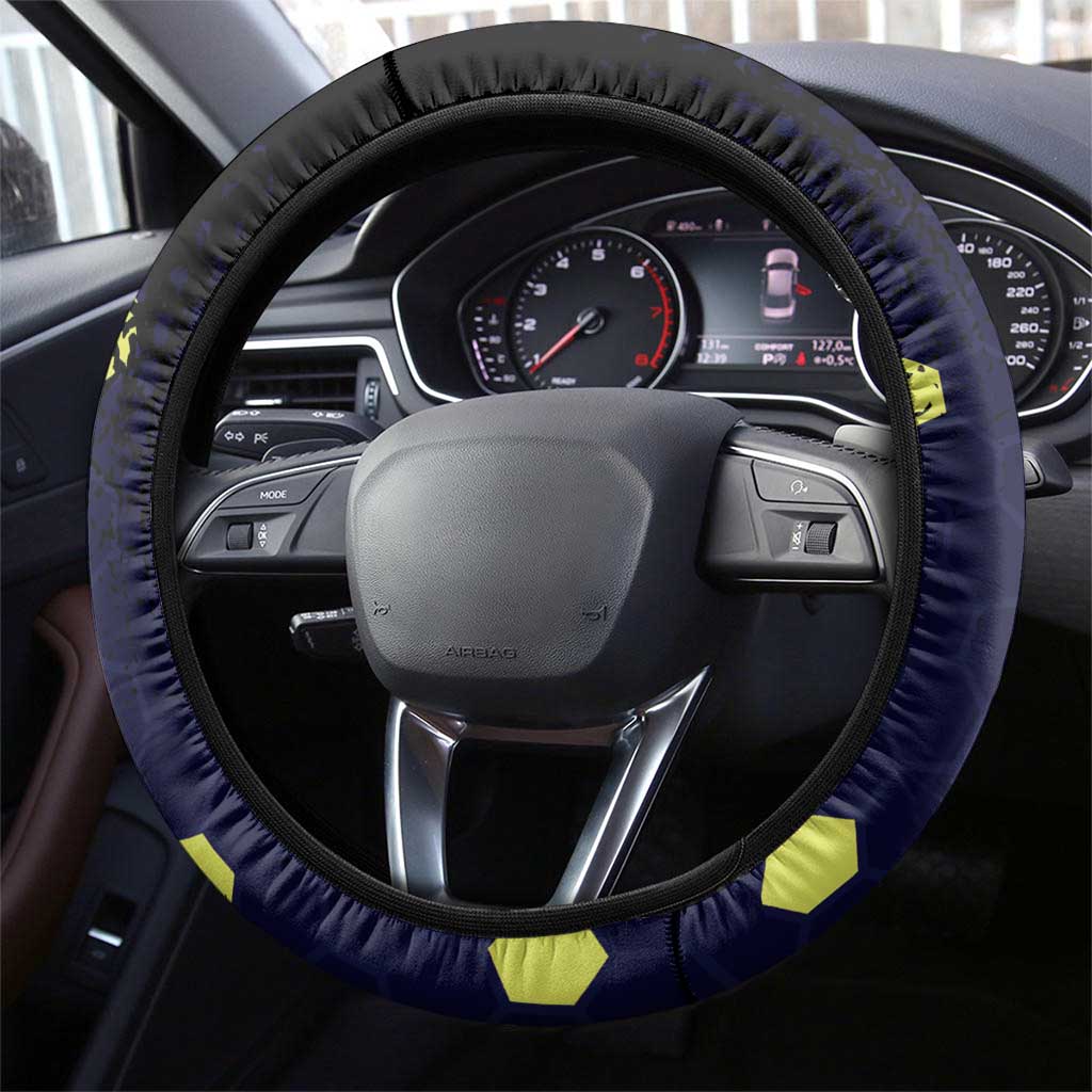 United States Virgin Islands Steering Wheel Cover Eagle Bird Unique Style - Wonder Print Shop