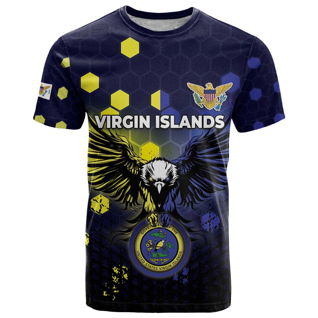 Personalized United States Virgin Islands T Shirt Eagle Bird Unique Style - Wonder Print Shop