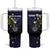 Personalized United States Virgin Islands Tumbler With Handle Eagle Bird Unique Style - Wonder Print Shop