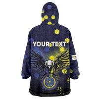 Personalized United States Virgin Islands Wearable Blanket Hoodie Eagle Bird Unique Style - Wonder Print Shop