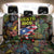 Puerto Rico Back Car Seat Cover The Coqui Frog Tropical Doodle Style - Wonder Print Shop