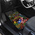 Puerto Rico Car Mats The Coqui Frog Tropical Doodle Style - Wonder Print Shop