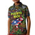 Personalized Puerto Rico Kid Polo Shirt The Coqui Frog Tropical Doodle Style - Wonder Print Shop