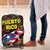 Puerto Rico Luggage Cover The Coqui Frog Tropical Doodle Style - Wonder Print Shop