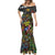 Personalized Puerto Rico Mermaid Dress The Coqui Frog Tropical Doodle Style - Wonder Print Shop