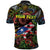Personalized Puerto Rico Polo Shirt The Coqui Frog Tropical Doodle Style - Wonder Print Shop