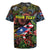 Personalized Puerto Rico Rugby Jersey The Coqui Frog Tropical Doodle Style - Wonder Print Shop