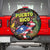 Puerto Rico Spare Tire Cover The Coqui Frog Tropical Doodle Style - Wonder Print Shop