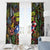 Puerto Rico Window Curtain The Coqui Frog Tropical Doodle Style - Wonder Print Shop