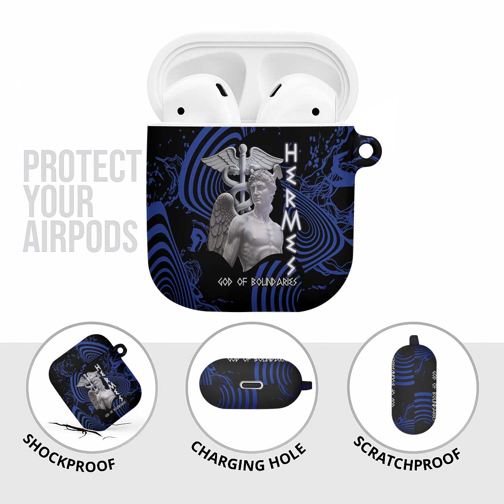 Ancient Greek Hermes AirPods Case God Of Boundaries - Wonder Print Shop