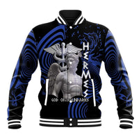 Ancient Greek Hermes Baseball Jacket God Of Boundaries - Wonder Print Shop