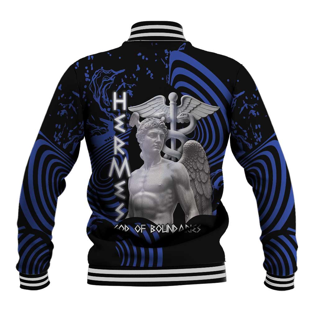 Ancient Greek Hermes Baseball Jacket God Of Boundaries - Wonder Print Shop