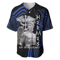 Ancient Greek Hermes Baseball Jersey God Of Boundaries - Wonder Print Shop