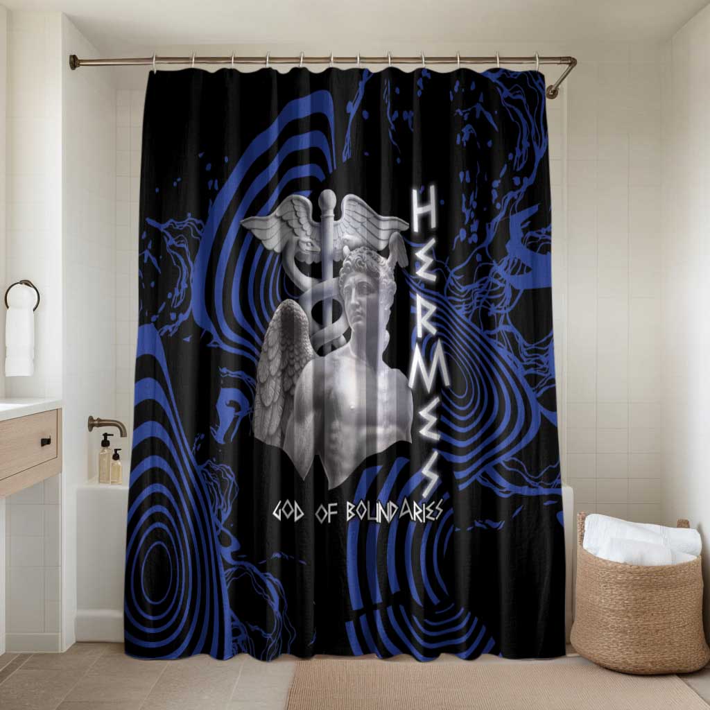 Ancient Greek Hermes Bathroom Set God Of Boundaries - Wonder Print Shop