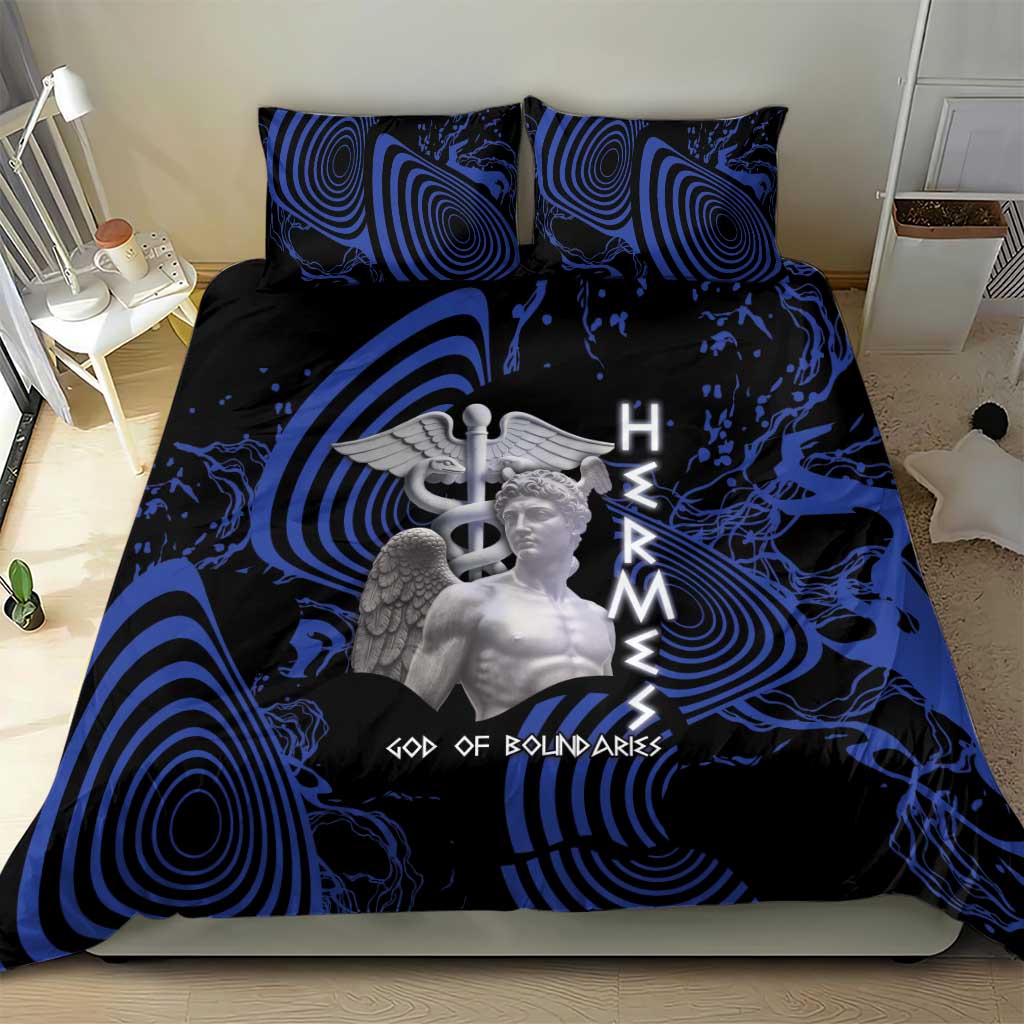Ancient Greek Hermes Bedding Set God Of Boundaries - Wonder Print Shop