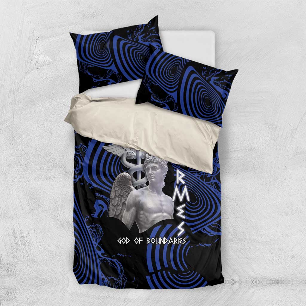 Ancient Greek Hermes Bedding Set God Of Boundaries - Wonder Print Shop