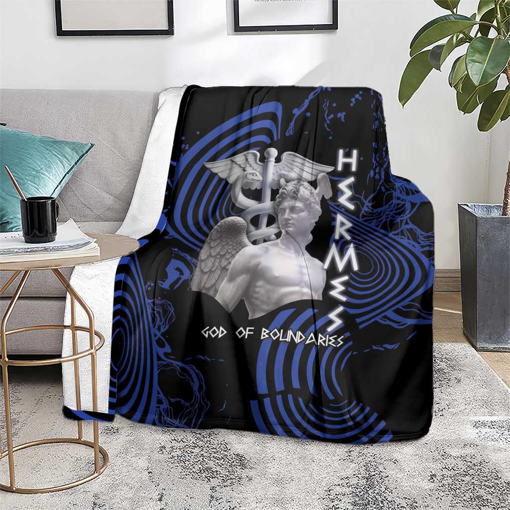 Ancient Greek Hermes Blanket God Of Boundaries - Wonder Print Shop