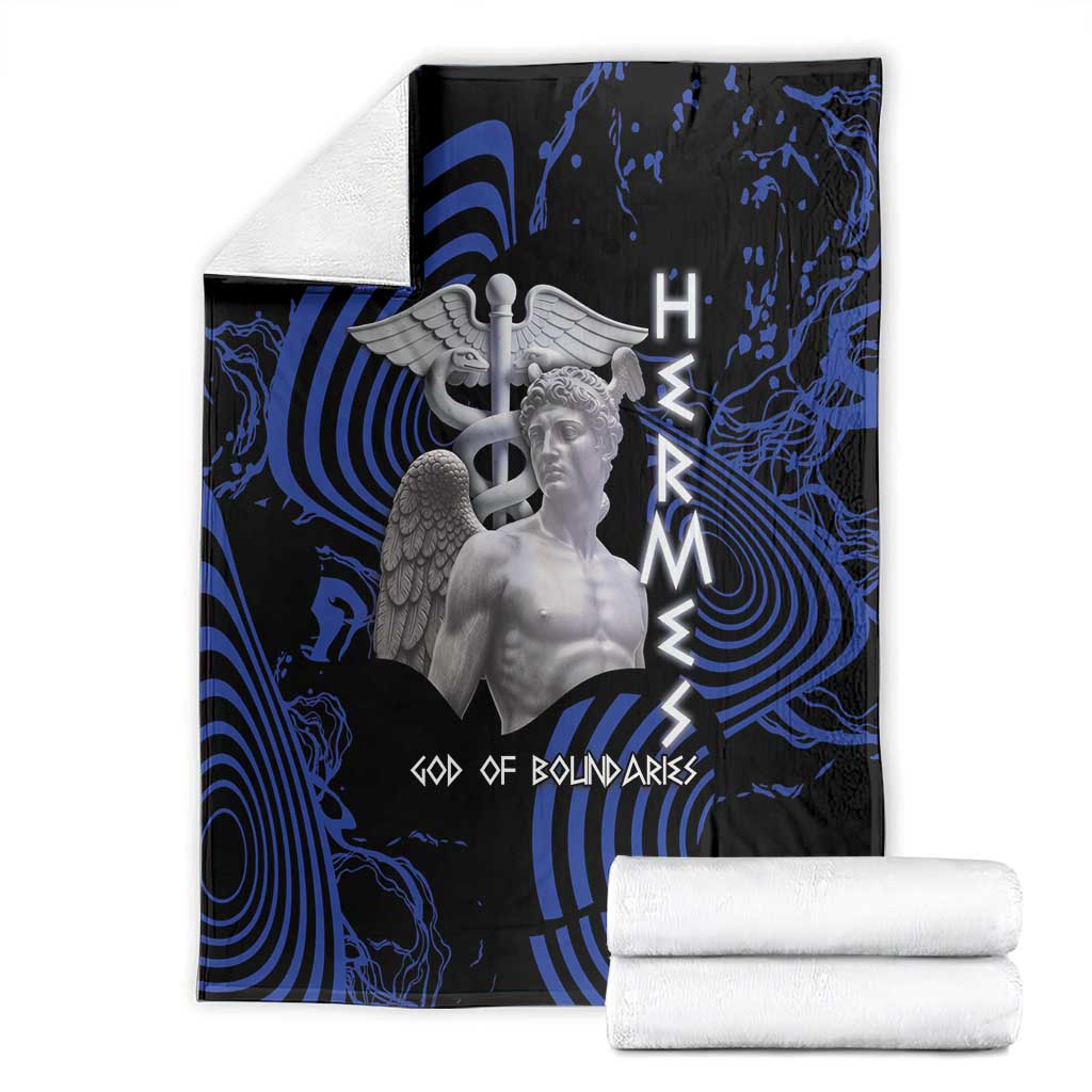 Ancient Greek Hermes Blanket God Of Boundaries - Wonder Print Shop
