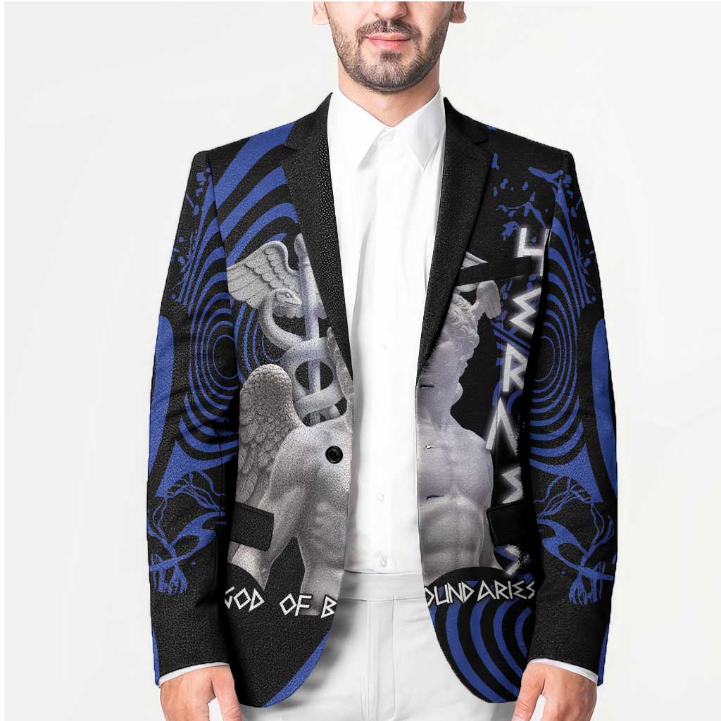 Ancient Greek Hermes Blazer God Of Boundaries - Wonder Print Shop