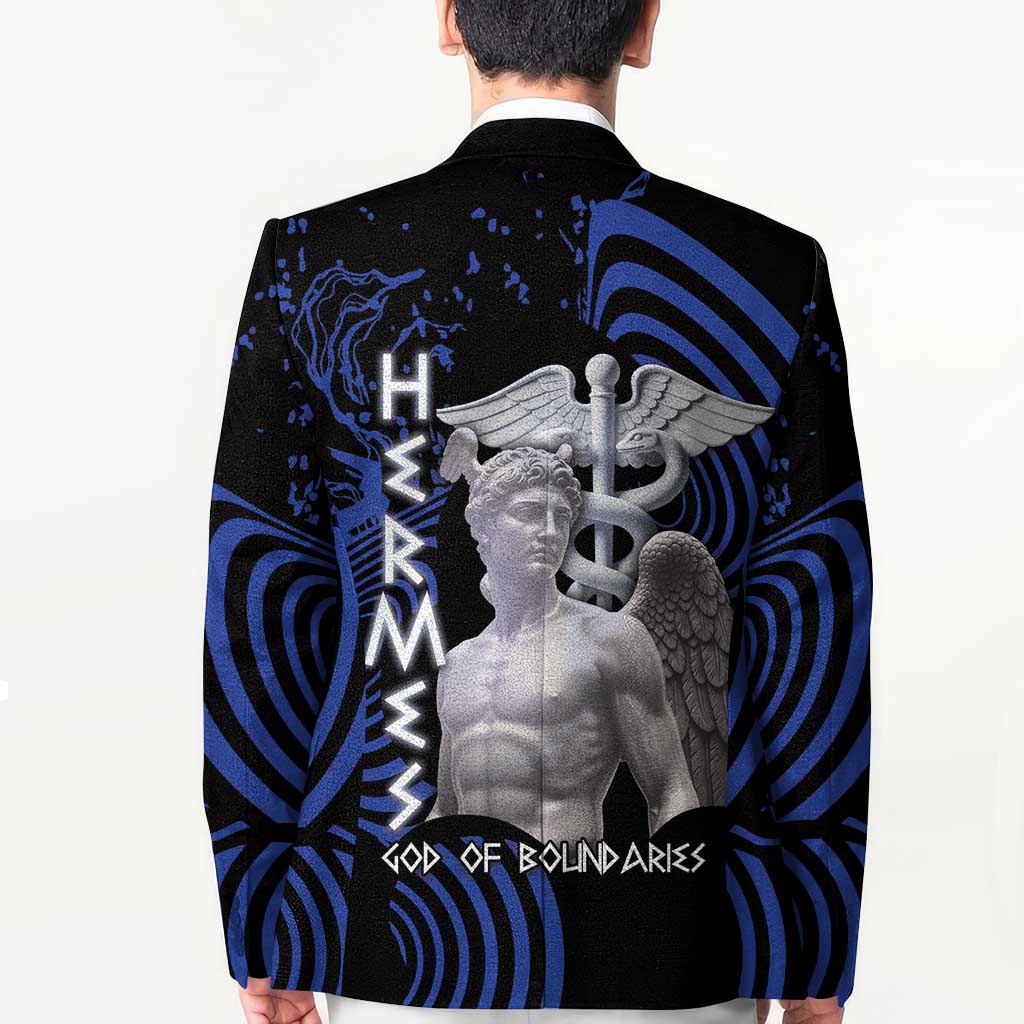 Ancient Greek Hermes Blazer God Of Boundaries - Wonder Print Shop