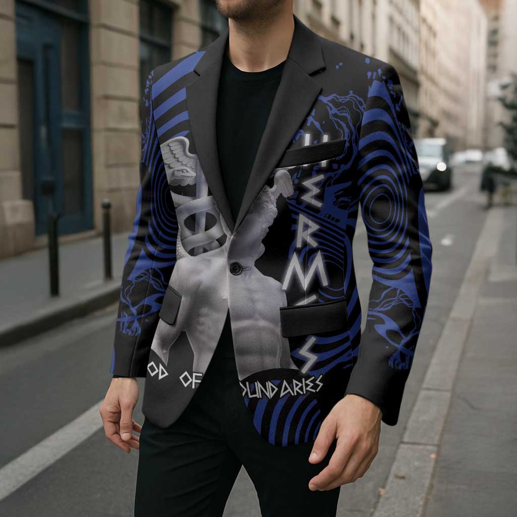 Ancient Greek Hermes Blazer God Of Boundaries - Wonder Print Shop