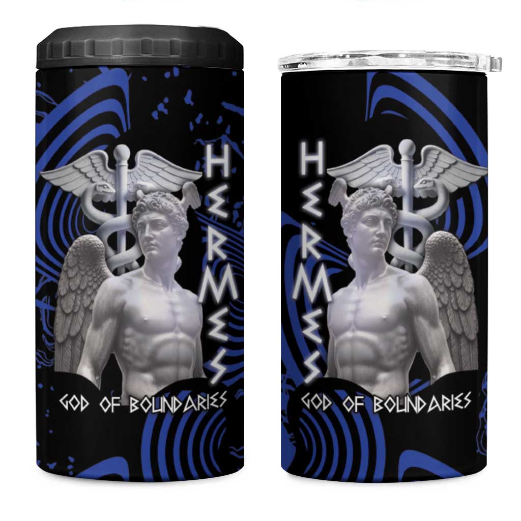 Ancient Greek Hermes 4 in 1 Can Cooler Tumbler God Of Boundaries - Wonder Print Shop