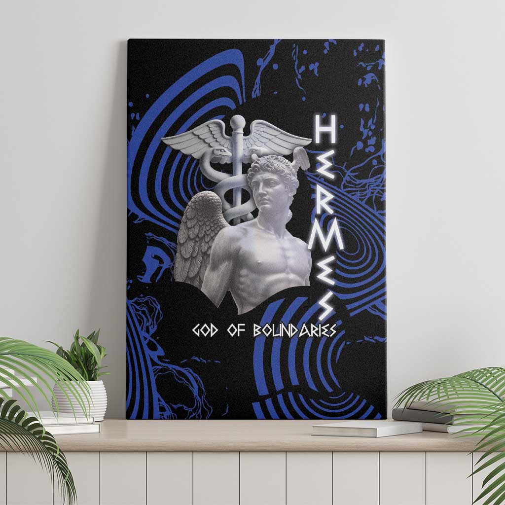 Ancient Greek Hermes Canvas Wall Art God Of Boundaries - Wonder Print Shop
