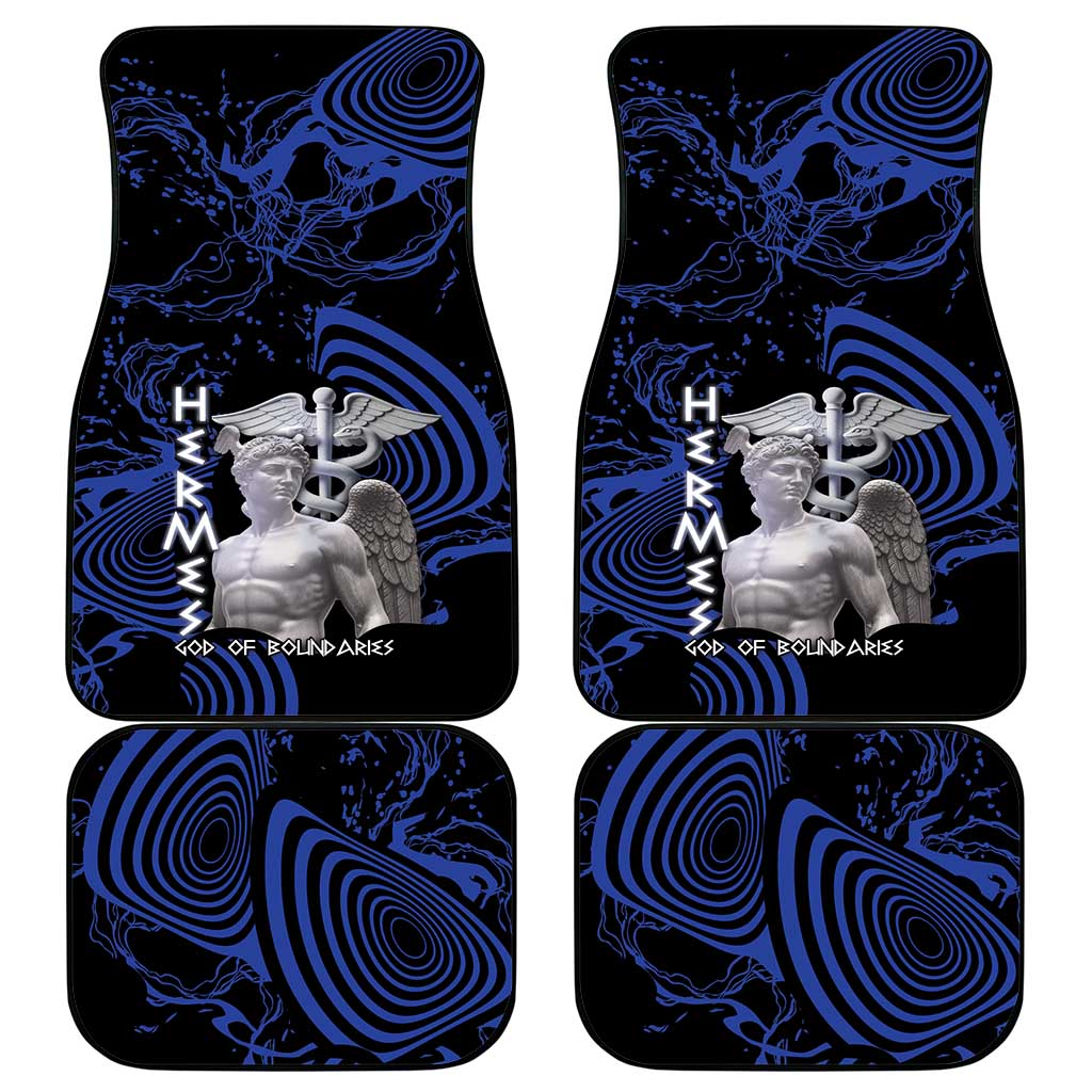 Ancient Greek Hermes Car Mats God Of Boundaries - Wonder Print Shop